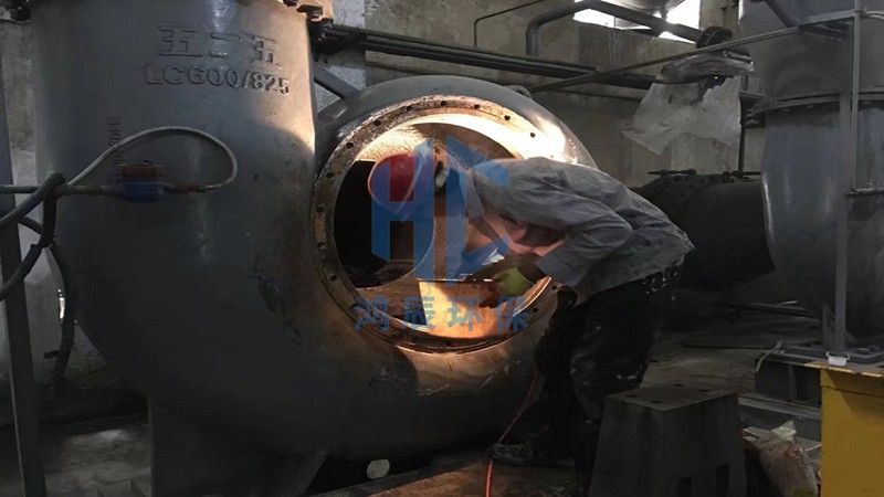 泵类管道耐磨陶瓷涂层施工